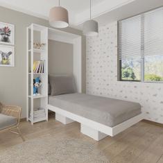 Cama Infantil/juvenil Articulada com Nicho Arizona Branco