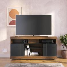 Rack para Tv até 50 Polegadas 2 Portas 4 Nichos Yara - Colibri