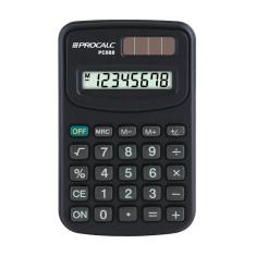 Calculadora De Bolso Pc888 8 Dígitos Procalc Preta