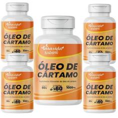 5 Óleo De Cártamo 60 Cáps De 1000mg Terra Vida Natural