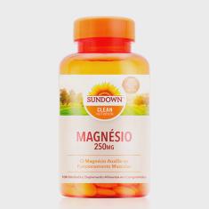 Suplemento alimentar sundown magnésio 250MG 100 comprimidos