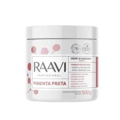 Creme De Massagem Raavi Pimenta Preta 500g