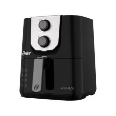 Air Fryer Oster Black Perform Preta com Timer 4,5L, Preto e Inox, 110V