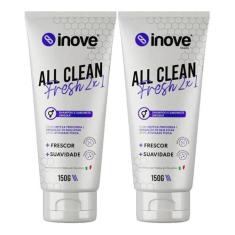 02 Shampoo E Sabonete Corporal All Clean Inove Beauty 150G
