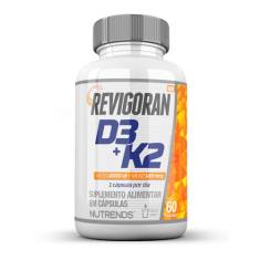 Revigoran Vitamina D3 2000UI + K2 229% IDR 60 cápsulas, Nutrends
