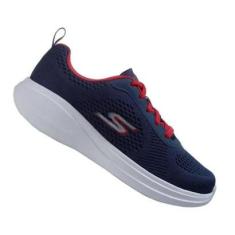 Tênis Skechers Infantil Go Run Fast Marinho Vermelho Menino-Masculino