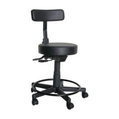 Cadeira Mocho Com Back System Linha Mocho Preto - Design Office