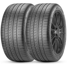Kit 2 Pneu Pirelli Aro 19 275/45r19 108y Xl P Zero Rosso