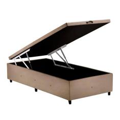 Base para Cama Box Solteiro com Baú S. Design p/ Colchão 88cm