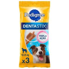 Petisco Pedigree Dentastix Cuidado Oral Para Cães Adultos Raças Médias