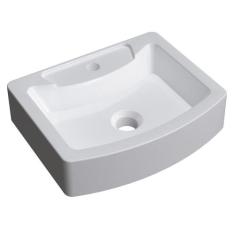 Cuba Pia de Apoio para Banheiro Retangular Aria RT41 C08 Branco - Mpoz