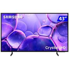 TV 43p Samsung Crystal Smart 4K Comando Voz UN43U8600FGXZD