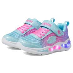 Skechers Tênis infantil Wavy Beams, Menta/Multi, 16