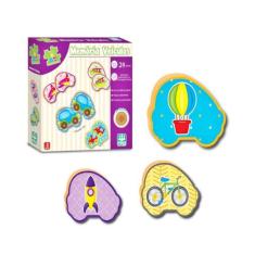 Jogo Da Memória Veículos - Nig Brinquedos