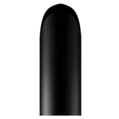 Bexiga Palito 60" Preta Pic Pic 25 Unidades - RIBERBALL