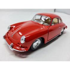 Carrinho Miniatura Porsche 356 B Carrera 2 Escala  1:32 (Vermelho) - T