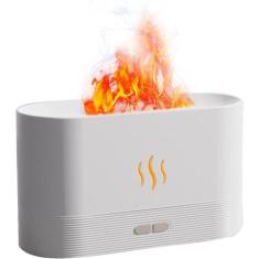 Difusor Chamas 180Ml Umidificador Ar Aromaterapia - Claymore