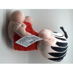 Boneco Pelúcia Mônica Sentada 22 Cm Turma Da Mônica - Tasco