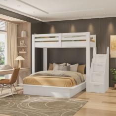 Beliche Family Adulto com Cama Casal Star Plus
