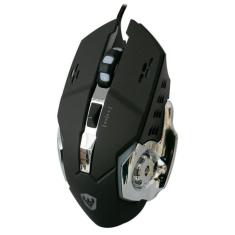Mouse Gamer Satellite King Fight A-gm04 - Com Fio - 4800dpi - 6 Botoes - Preto