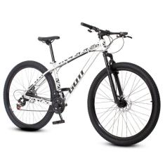 Bicicleta Aro 29 Alumínio Prata E Preto Gott Mappa1 Freios A Disco Suspensão 21v