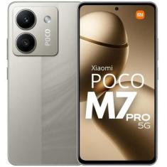 poco m7 5G pro 256gb 8gb Cinza Xiaomi Leitor Digital na Tela Desbloque