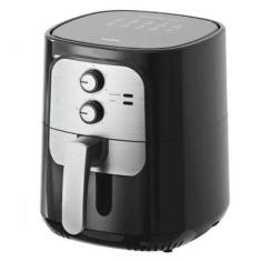 Air Fryer Gaabor 5,5L Vintage Inox Fritadeira Sem Óleo, 220V