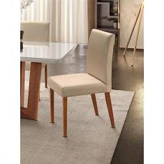 Conjunto com 2 cadeiras Talia Madeira Mobillare