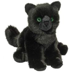 Animal de pelúcia preto Douglas Salem Gato Preto