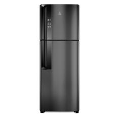 Geladeira Electrolux Top Freezer Frost Free Efficient Black Inox Look com Autosense IF56B