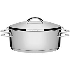 Caçarola Rasa Fundo Triplo, Tramontina, Solar 62503160, Inox, dimetro de 16 cm, 1.4 L