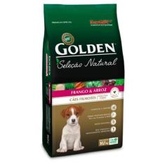 Ração Golden Seleção Natural Cães Filhotes Frango Arroz 1Kg - Premier,