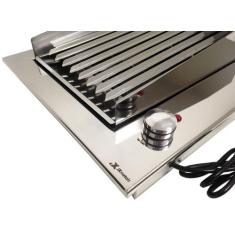 Churrasqueira Eletrica Inox 304 Argentina 40x47 Jx Metais - 127v