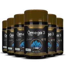 6x OMEGA 3 ALASCA 33/22 CONCENTRADO 1450MG 60CAPS PREMIUM - HF SUPLEME