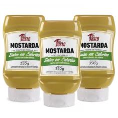 Kit com 3 Mostarda Mrs Taste Zero Calorias 350g