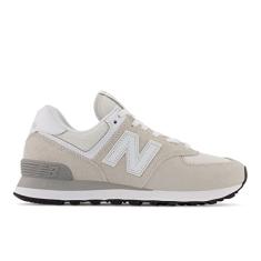 New Balance Tênis feminino 574 Core, Nimbus Cloud com branco, 10 Wide