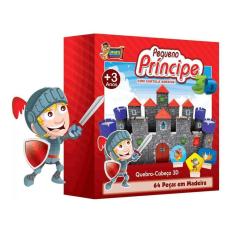 Quebra-Cabeça 3D Pequeno Príncipe - 64 Peças