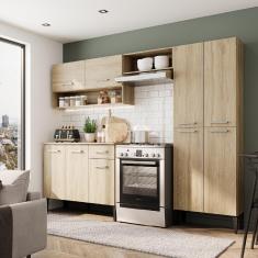 Cozinha Compacta Arizona Classic Carvalho Carraro