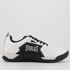 Tênis Everlast Climber 4 Branco e Preto-Masculino