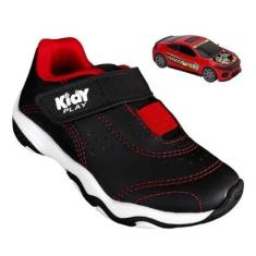 Tenis Infantil Masculino Kidy Respitec Play Mais Carrinho C NF-Unissex