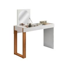 Escrivaninha Penteadeira Play Espelho Basculante e Vidro - Möbler, Bra