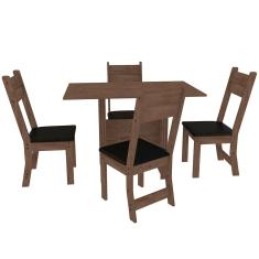 Mesa de Jantar com 4 Cadeiras Indekes Pequi
