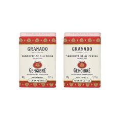 Sabonete Granado 90G Glicerina Gengibre-Kit C/2Un