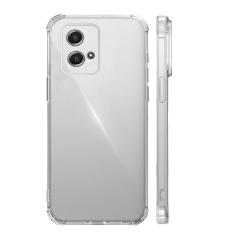 Capinha Capa Compatível Com MOTOROLA moto G84 Borda Anti Queda transparente