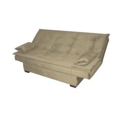 Sofá Cama Reclinável 2 Lugares Esmeralda Capuccino Matrix