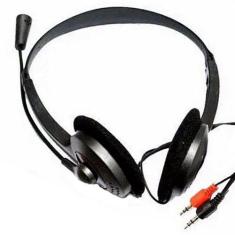 Fone De Ouvido Estéreo P2 Xc-Hs12 C/Microfone Preto X-Cell