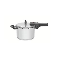 Panela De Pressão Brava 6L Indução Aço Inox Tramontina, 6L, Prata