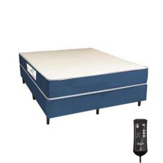Cama Box e Colchão Magnético Massageador 20cm - Queen - Ciclo do Sono,
