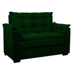 Sofá 2 Lugares Confortável Pequeno 140cm Small Herrero Verde