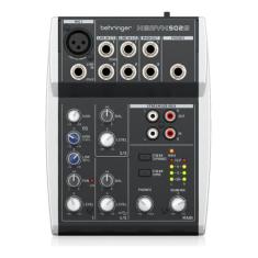 Mesa de Som 5 Entradas Streaming USB XENYX 502S - Behringer